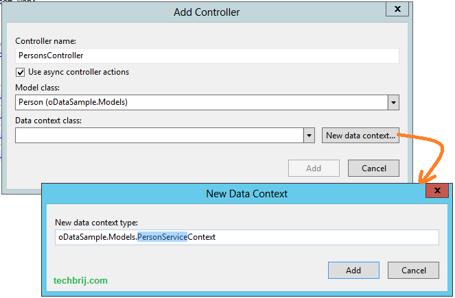 asp.net mvc add controller