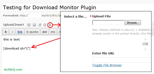 download monitor wordpress plugin