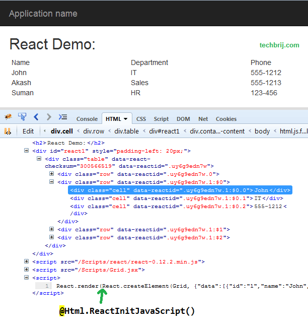 realjs seo grid table