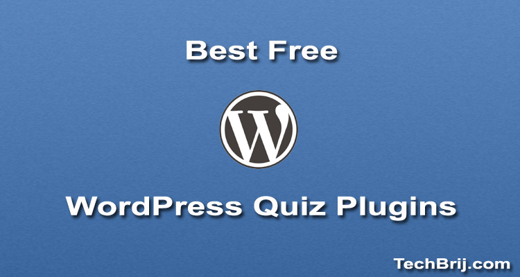 wordpress free quiz plugins