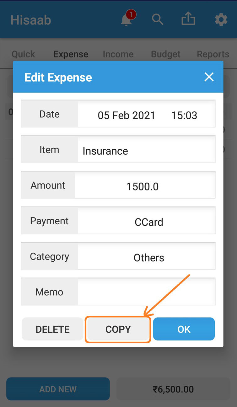 android-hisaab-recurring-repeat-expense-template