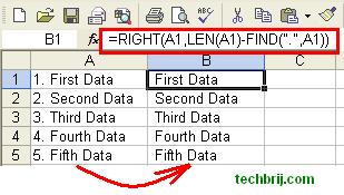 excel remove line numbers
