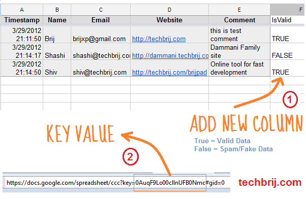 google-docs-spreadsheet-forms